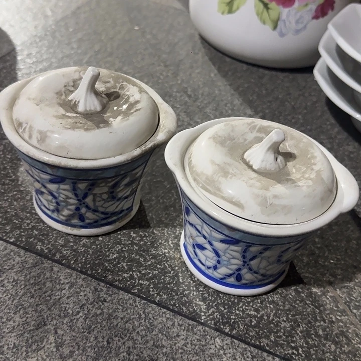 瓷片陶瓷盘子碗啥都有