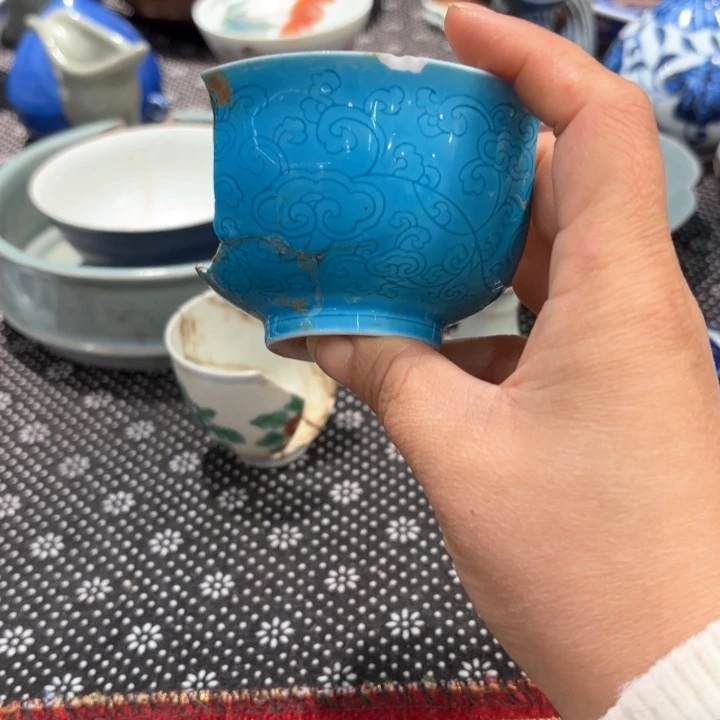 盖碗桂*斋品相端正了我在