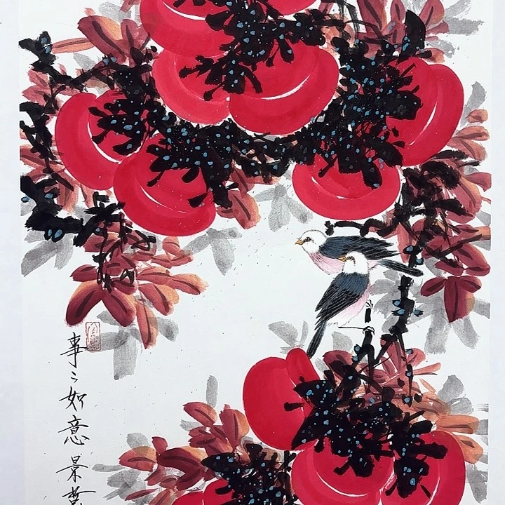 国画作品入选作品