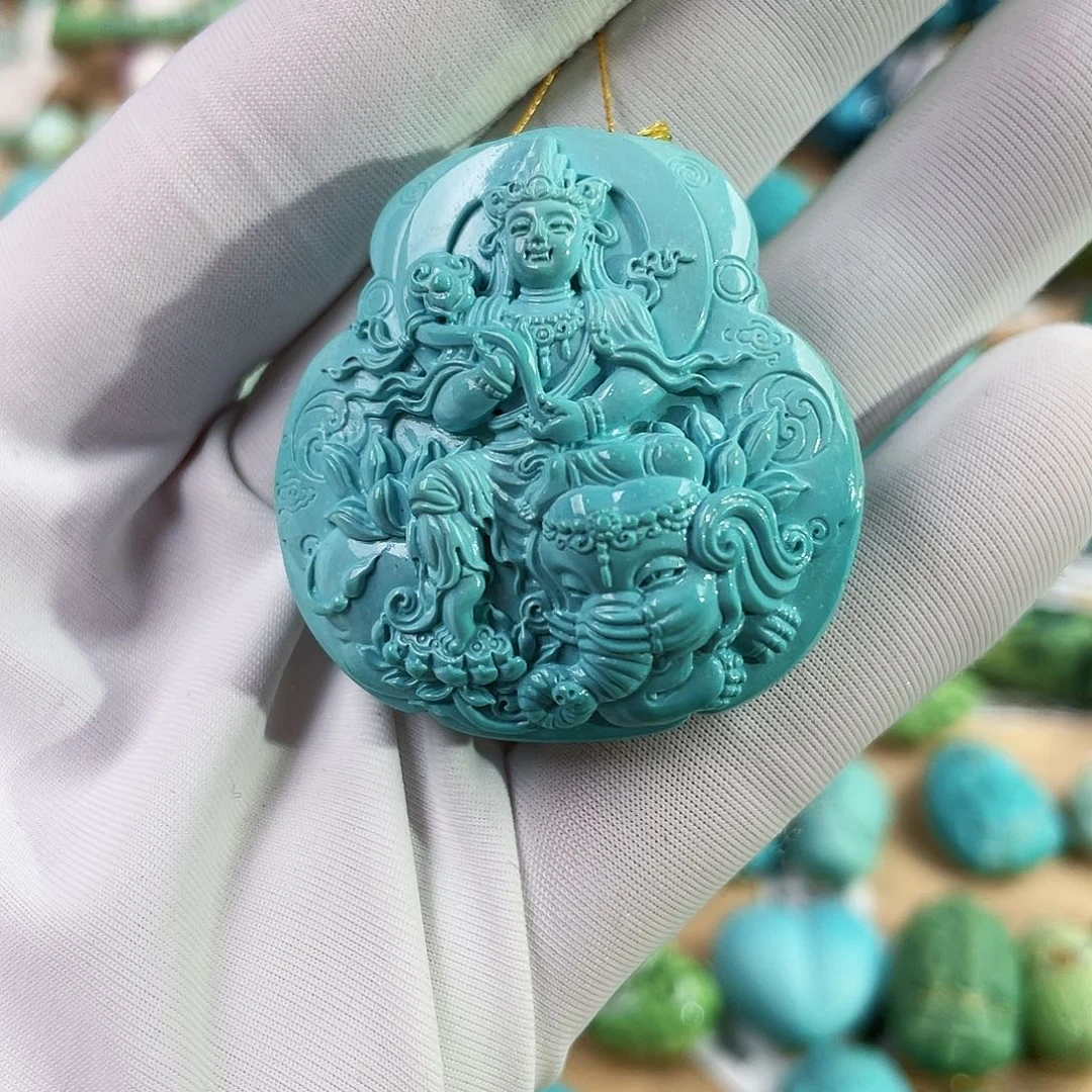 绿松石未镶嵌珠宝奇石