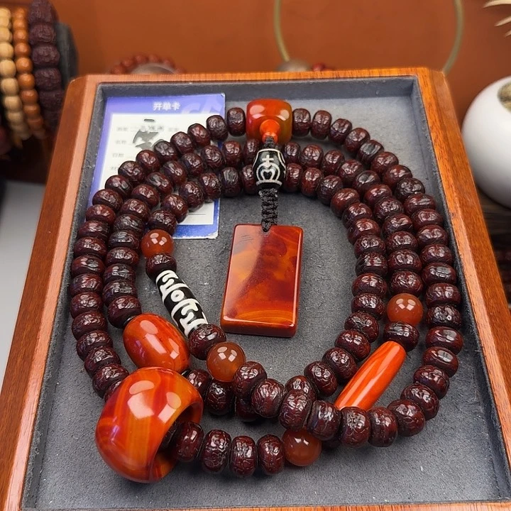 凤眼菩提吊坠脖挂