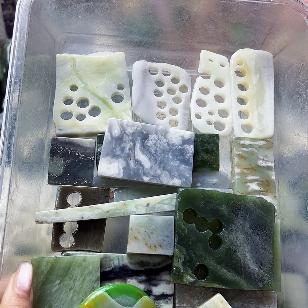 和田玉（糖玉）珠宝半成品未镶嵌?****3