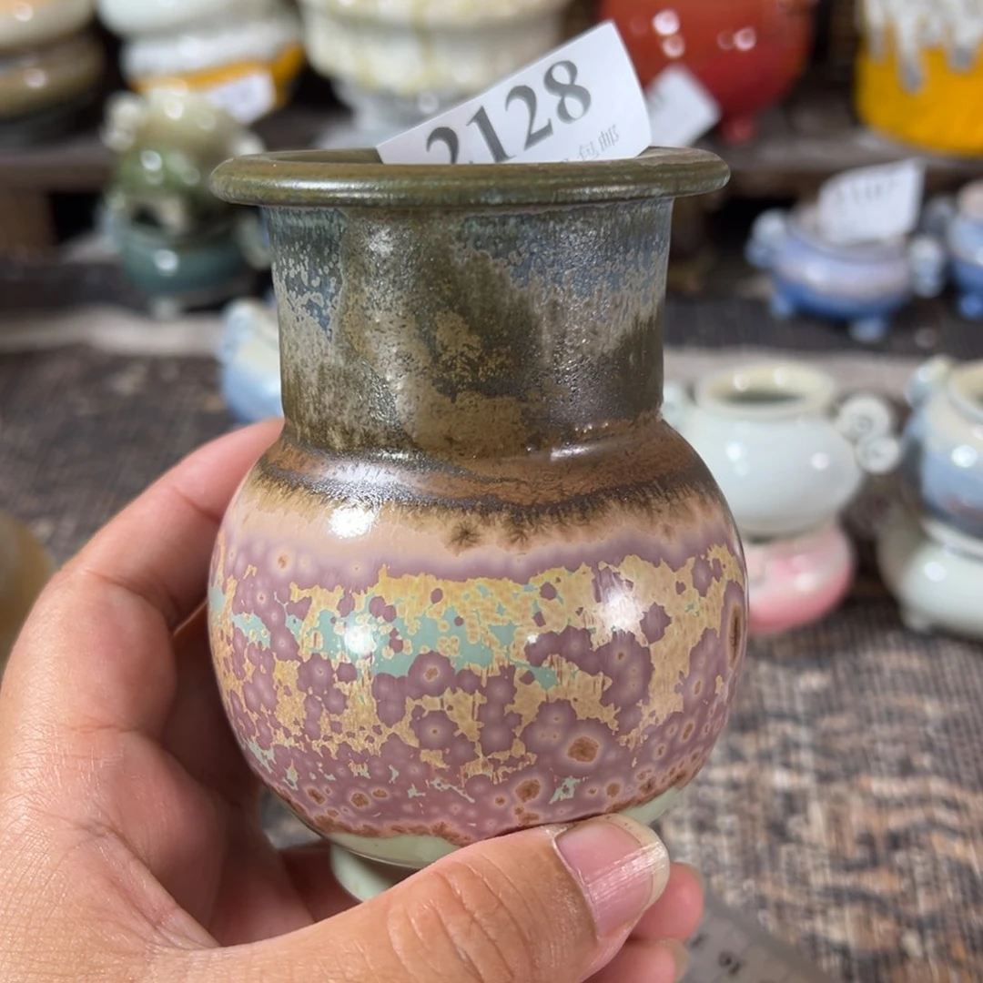口5高10 手工花盆满30包邮
