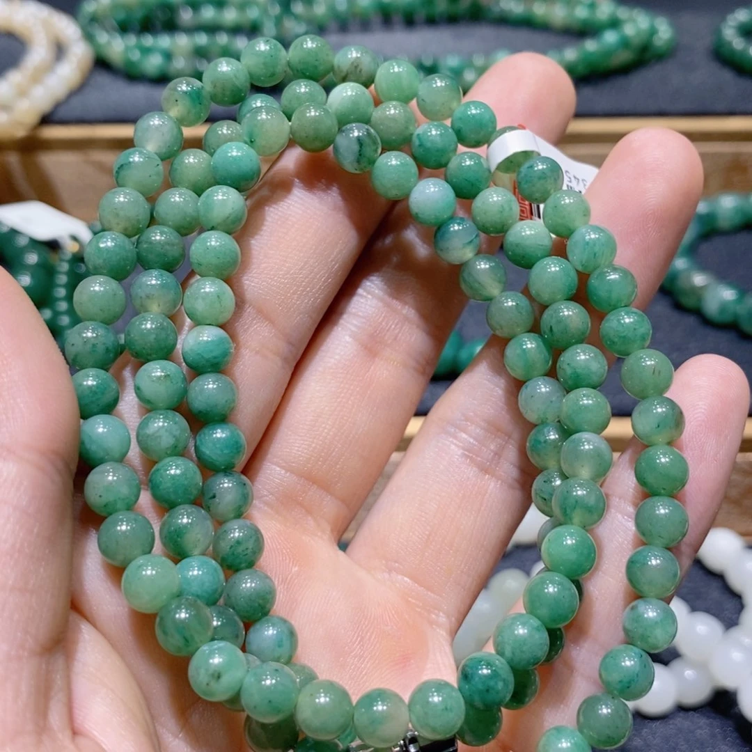 独山玉未镶嵌手串