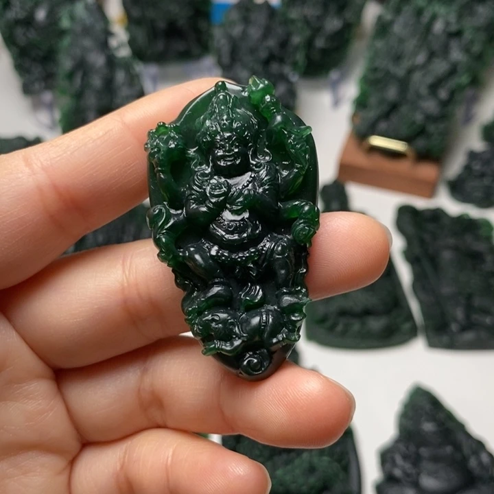 定制翡翠未镶嵌大黑天
