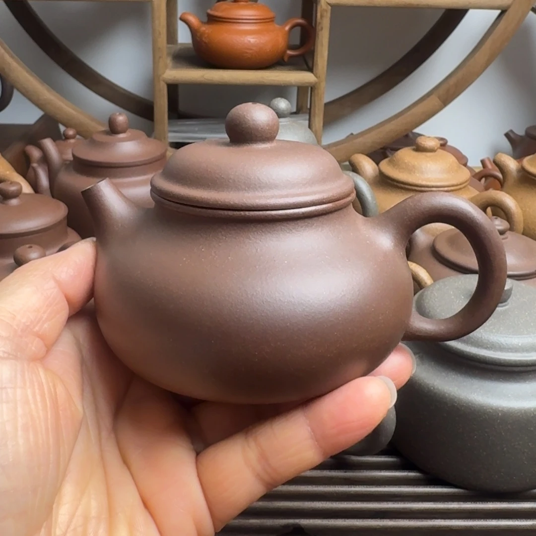 紫砂茶壶190cc容天嫩底槽清