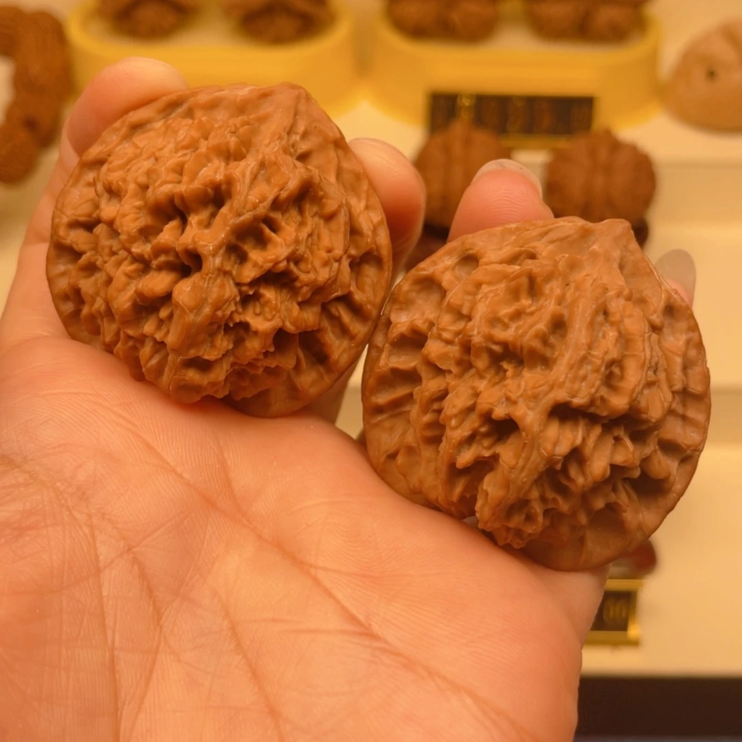 把件文玩核桃乾隆官帽43.5