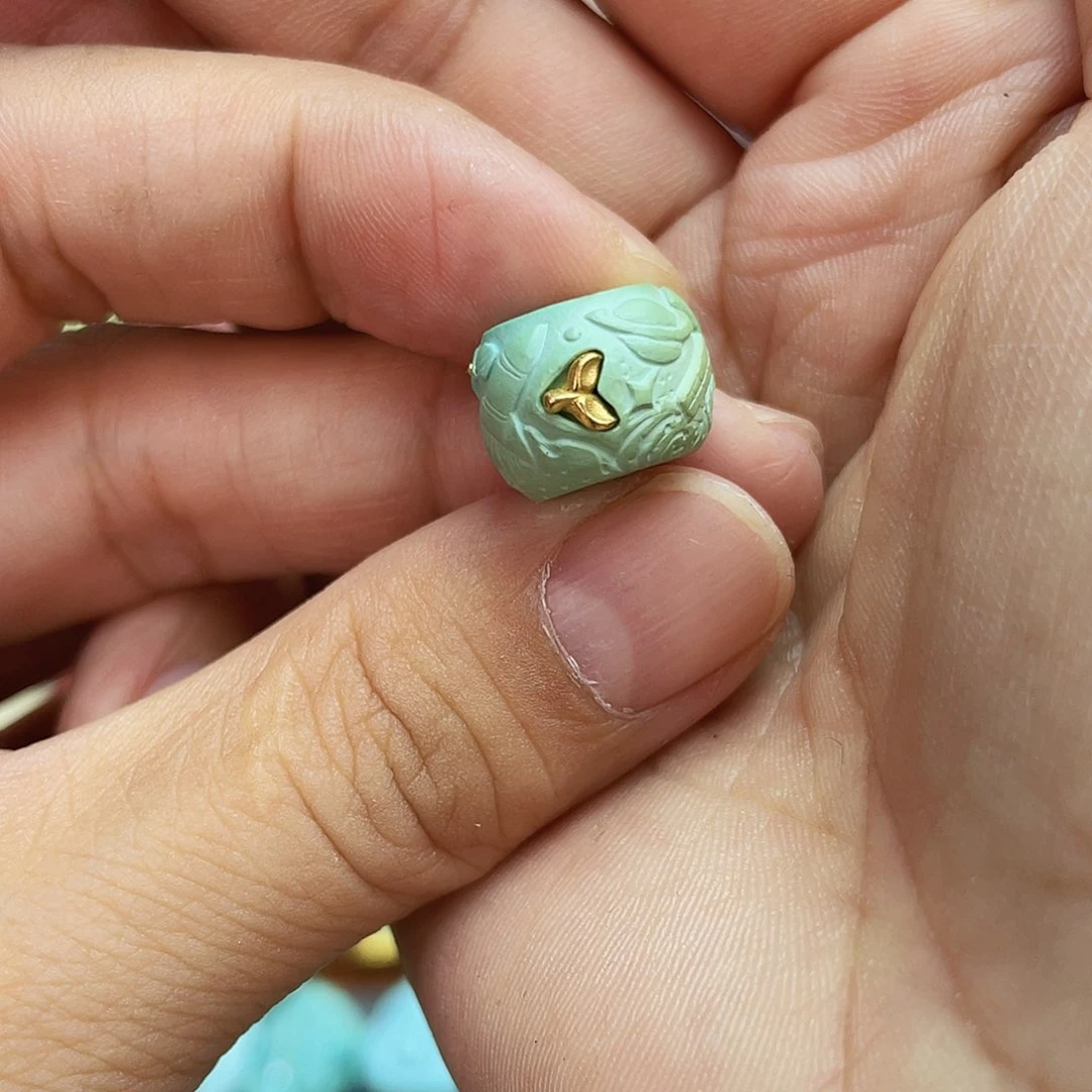 绿松石未镶嵌吊坠(不含链)