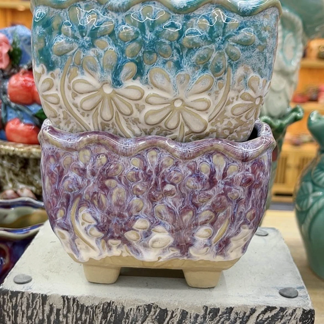 【闪购商品】陶瓷花盆