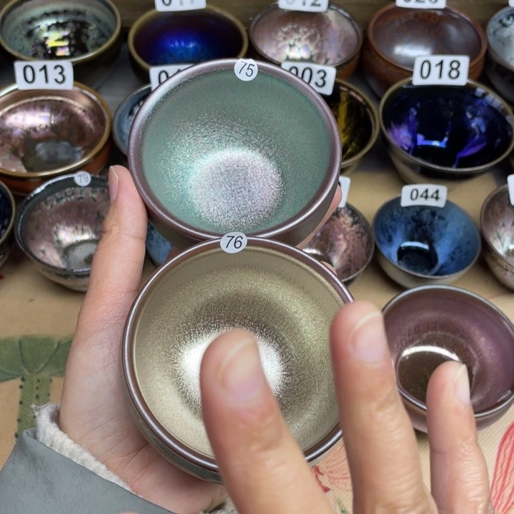 董***炎茶盏建盏建盏建盏75.76