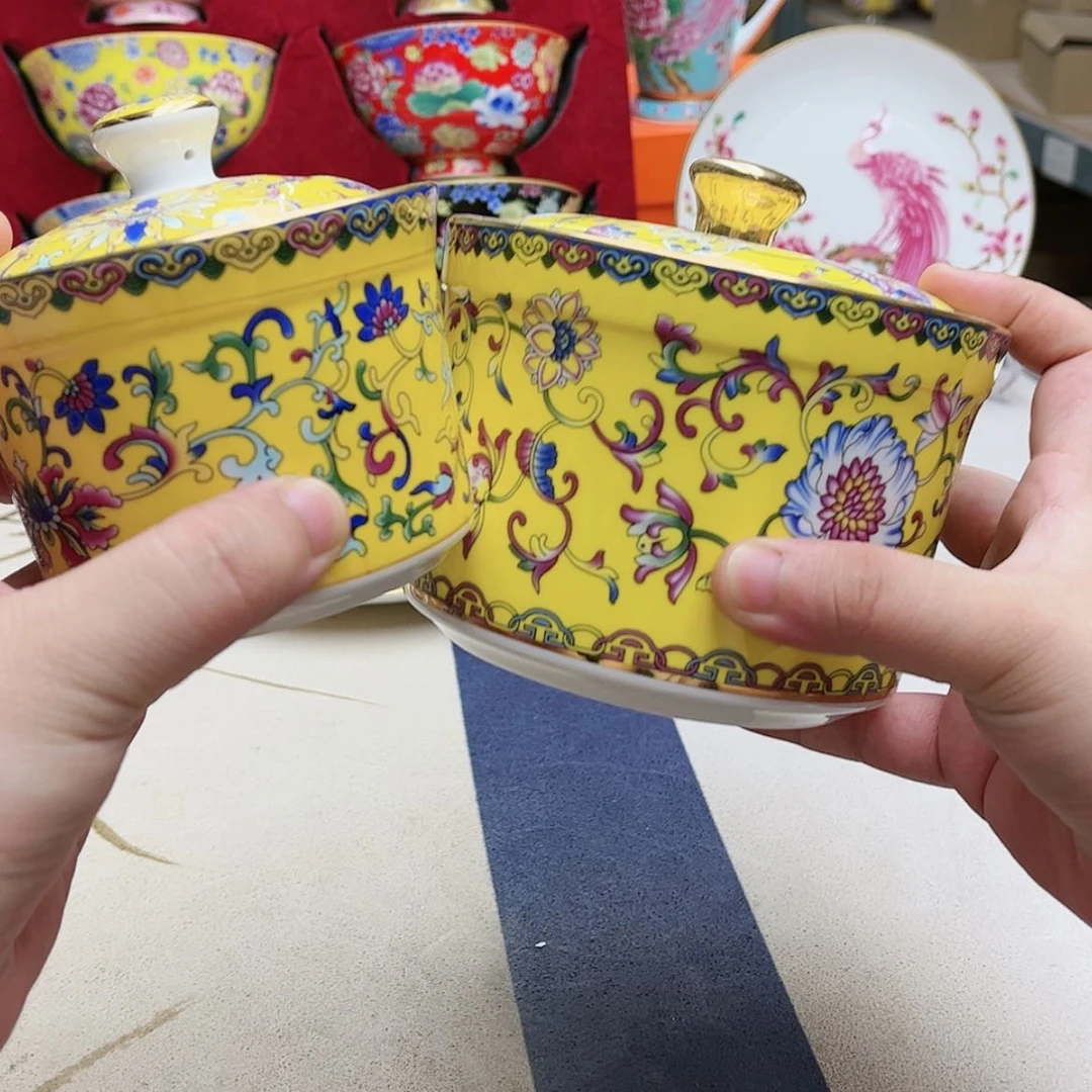【闪购商品】珐琅戎*2个大，2个小。。。。