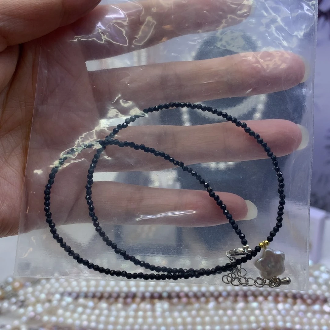 合金淡水珍珠耳饰