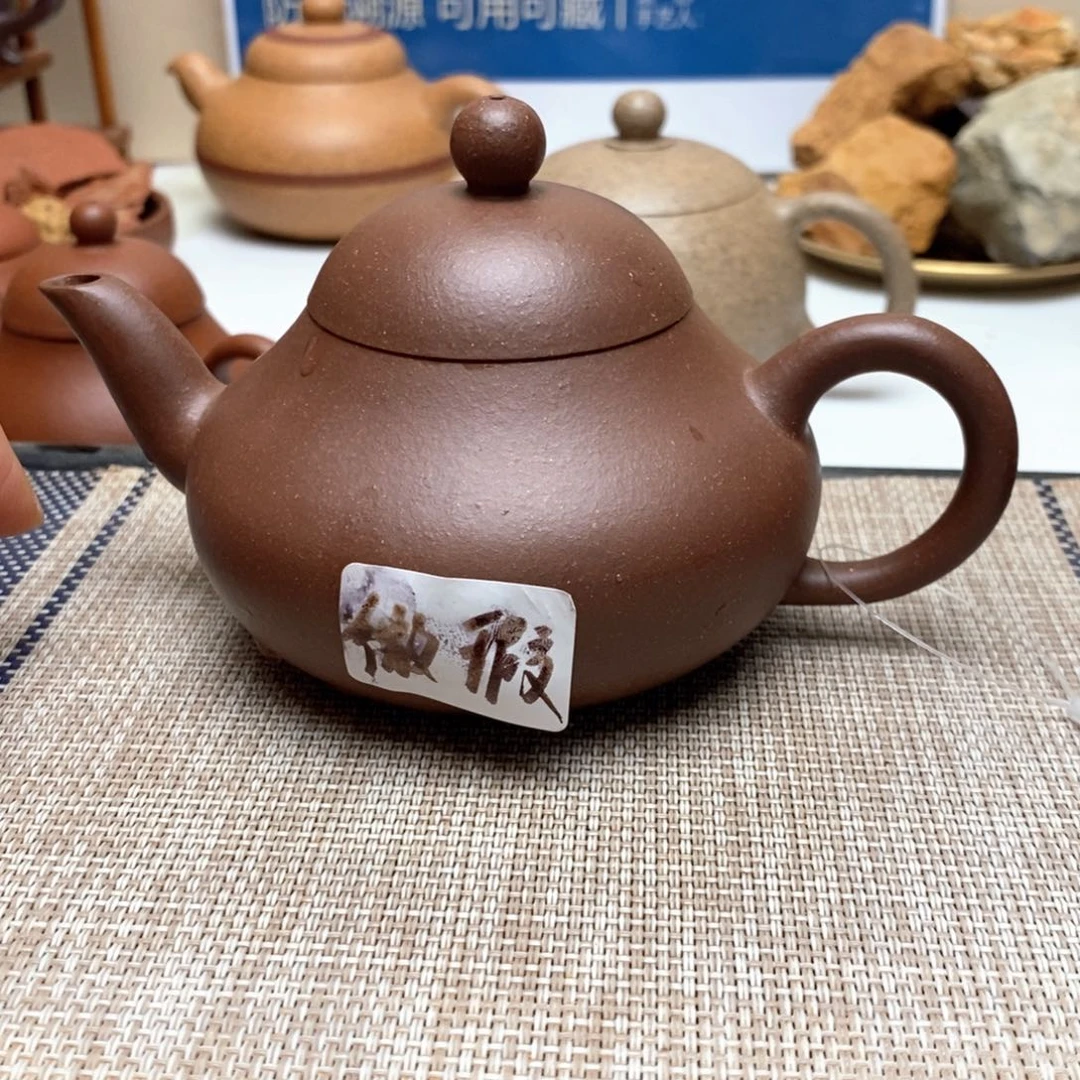 紫砂茶壶200毫升无添加大水潭紫泥