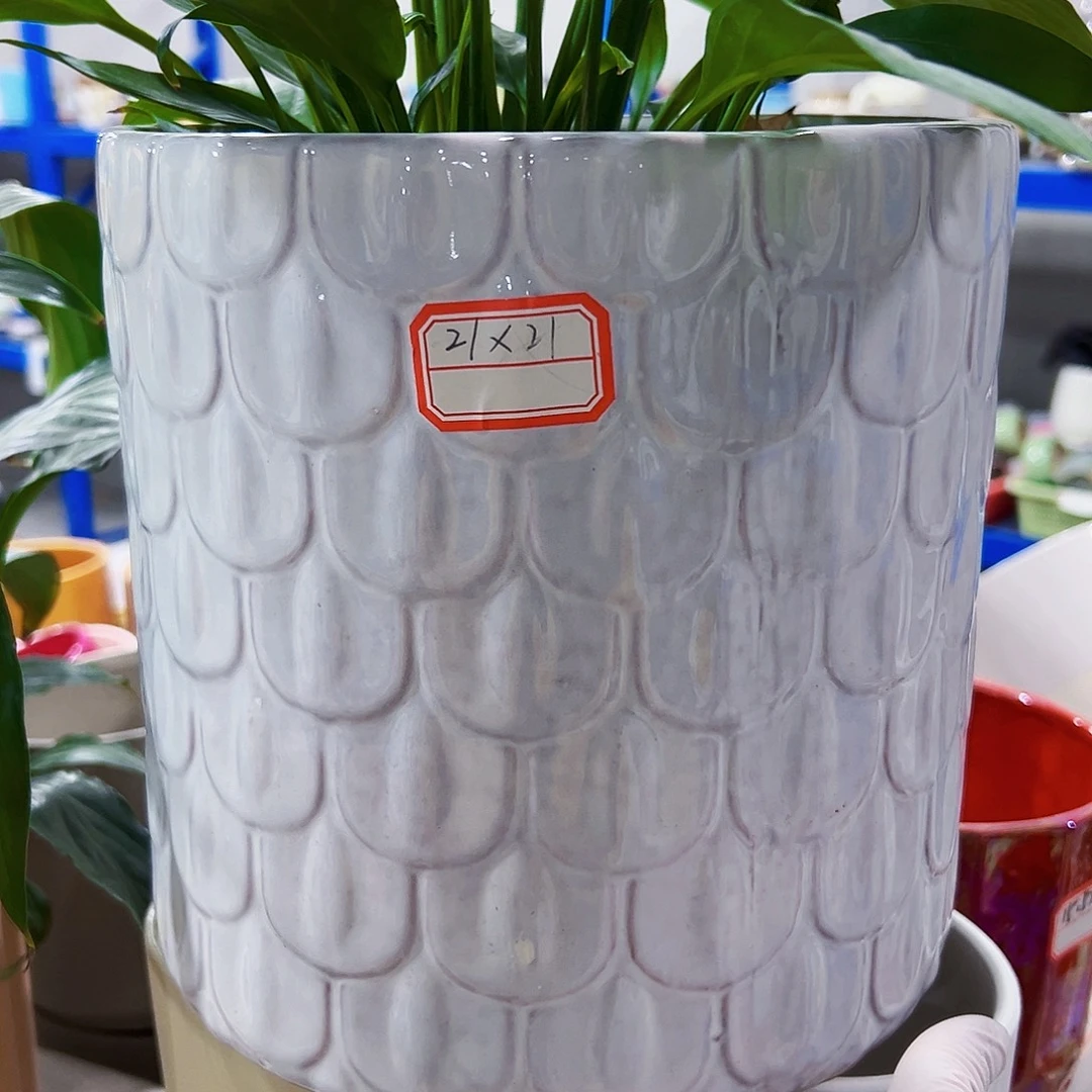 有孔，外贸尾单陶瓷花盆凑单10米包邮