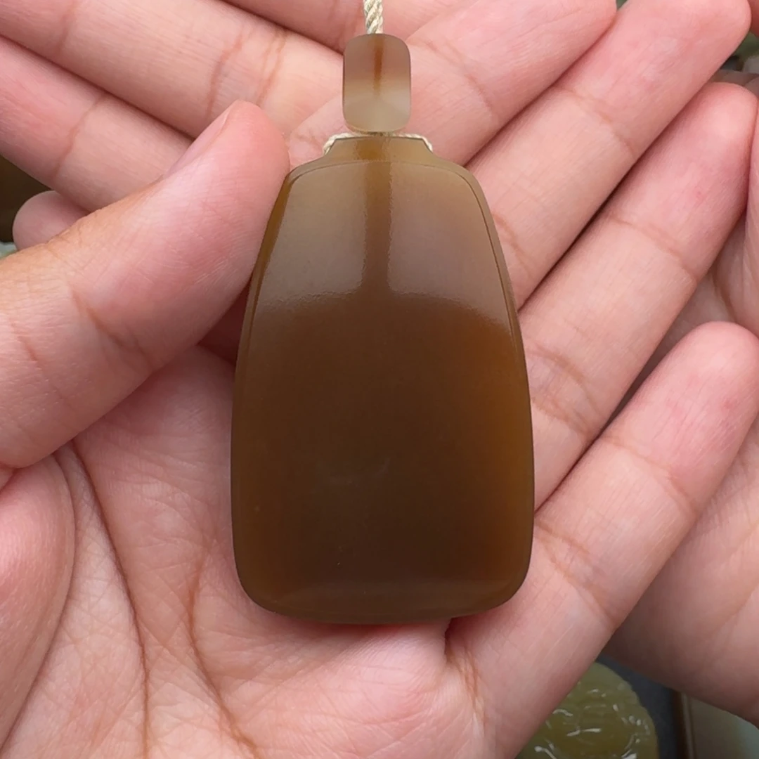 好***人颈饰未镶嵌和田玉