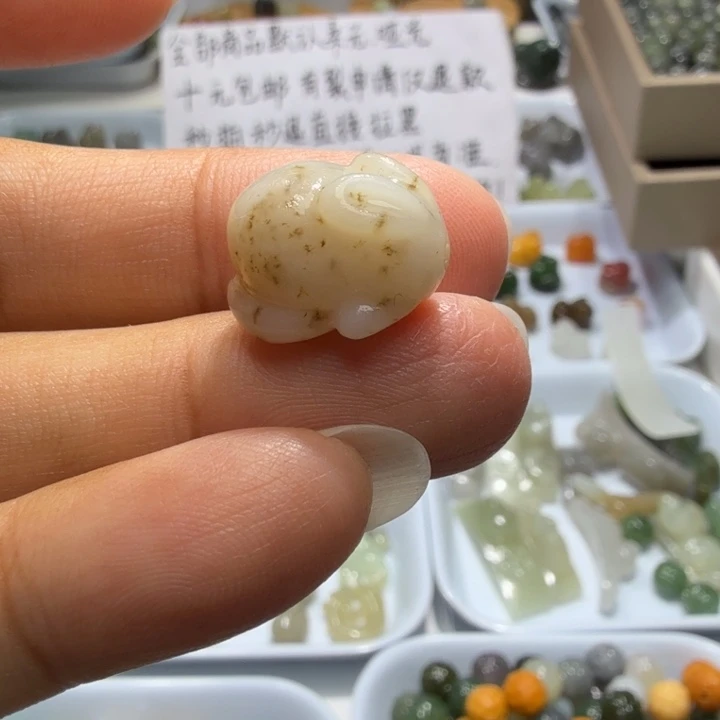 我***我未镶嵌和田玉珠宝半成品