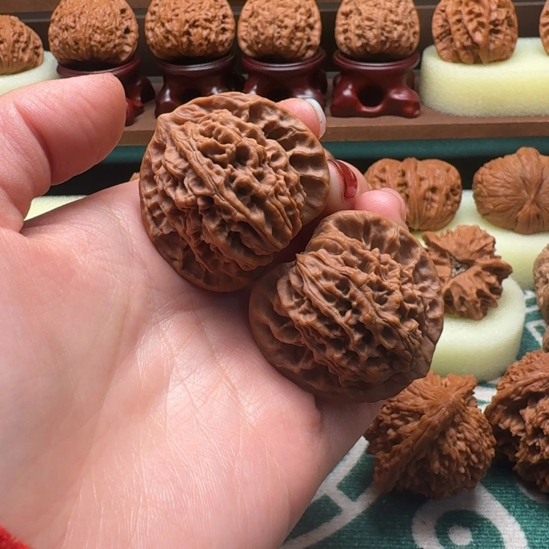 少***风吊坠文玩核桃39小众