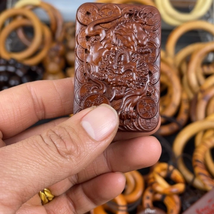 枣木枣木老料貔貅一物一拍