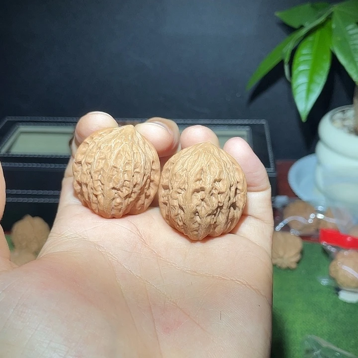 文玩核桃把件38铁锤