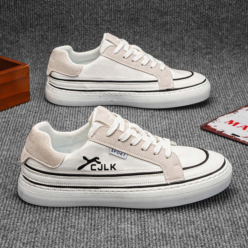 【设计师款】2025年春季男鞋百搭时尚透气低帮鞋软底软面休闲鞋潮鞋