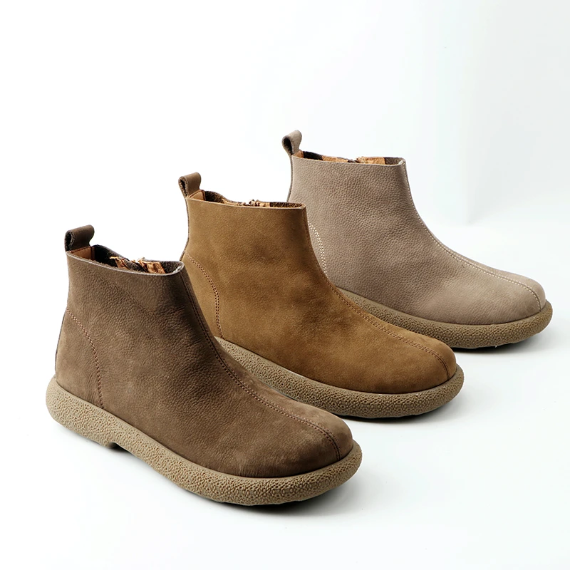 【男女同款】款靴马丁靴真皮增高耐磨防臭增高厚底英伦风冬季百搭