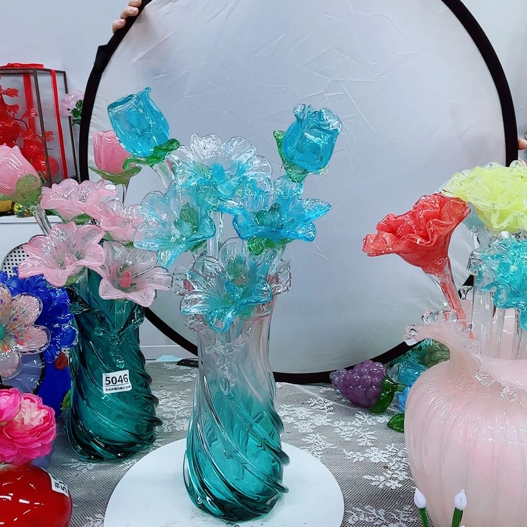 琉璃花瓶花器艺术品