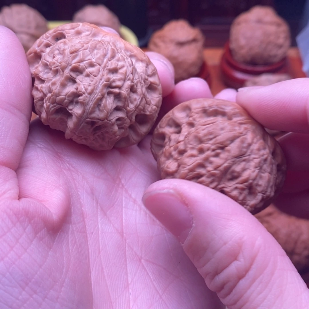 文玩核桃把件鲲*血麒麟41.5