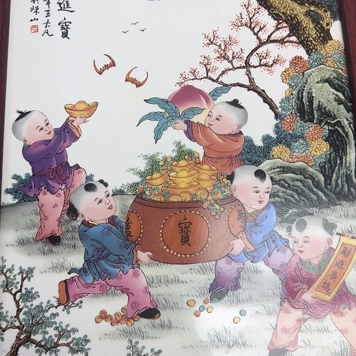 瓷片景德镇瓷板画