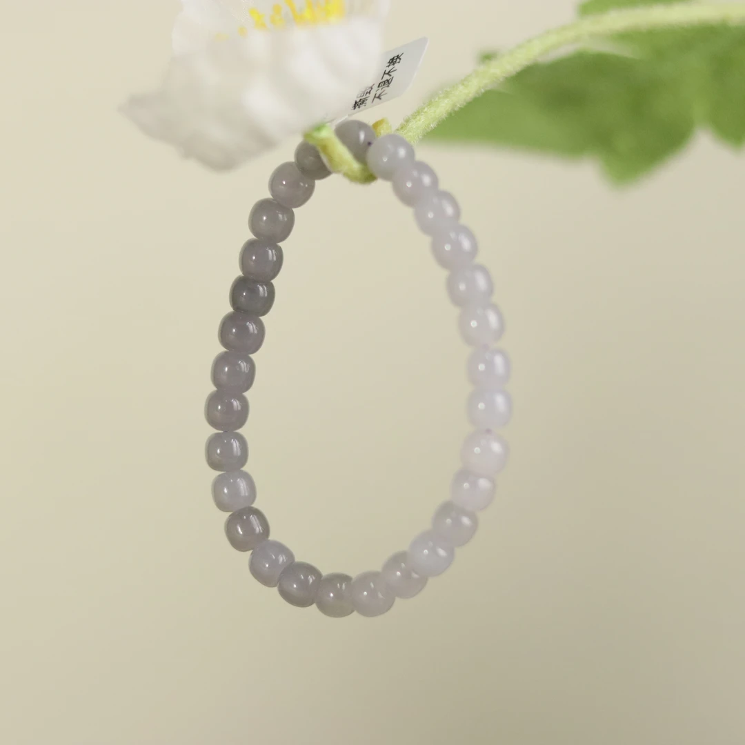 ZC10A18227[原创]渐变多宝烟紫系和田玉手串（多样性发货）