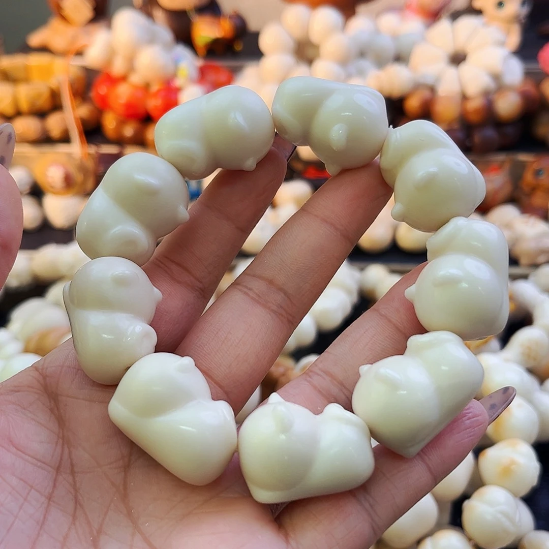 菩提根/象牙果手串趴趴猫