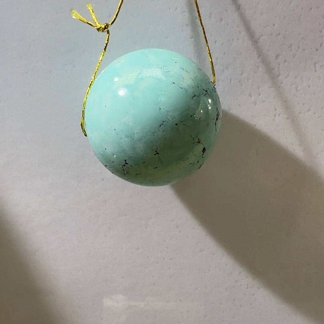 绿松石未镶嵌挂件