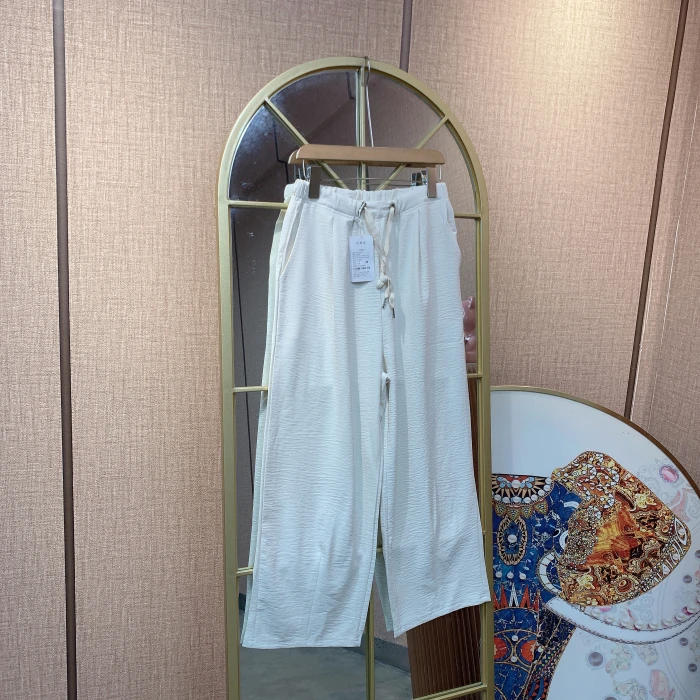 HT68孕妇白色产前产后裤子M90-120 L130 XL140 2XL150
