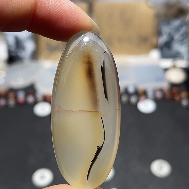 玛瑙/玉髓未镶嵌吊坠(不含链)