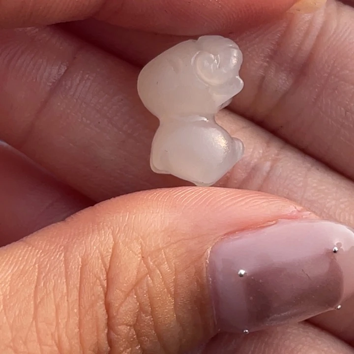 _***黄和田玉未镶嵌颈饰