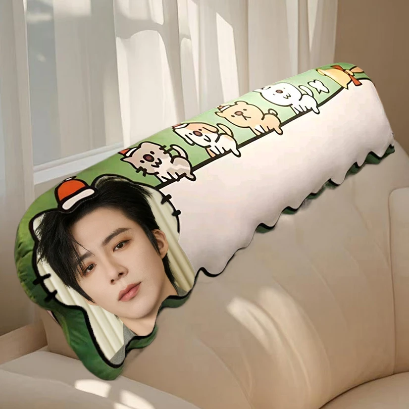 LOVELVLV刘宇宁周边抱枕双面定制送人生日礼物可爱明星长条人形沙