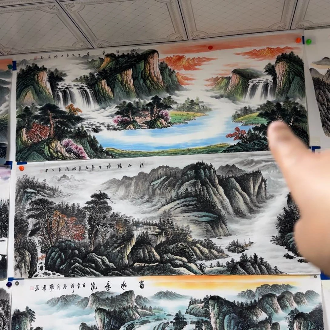 国画晓彤美术馆直播间