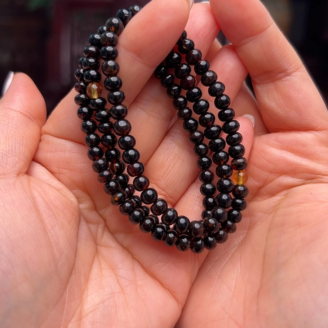 琥珀裸石未镶嵌沱*仔抚顺琥珀20382。5m m