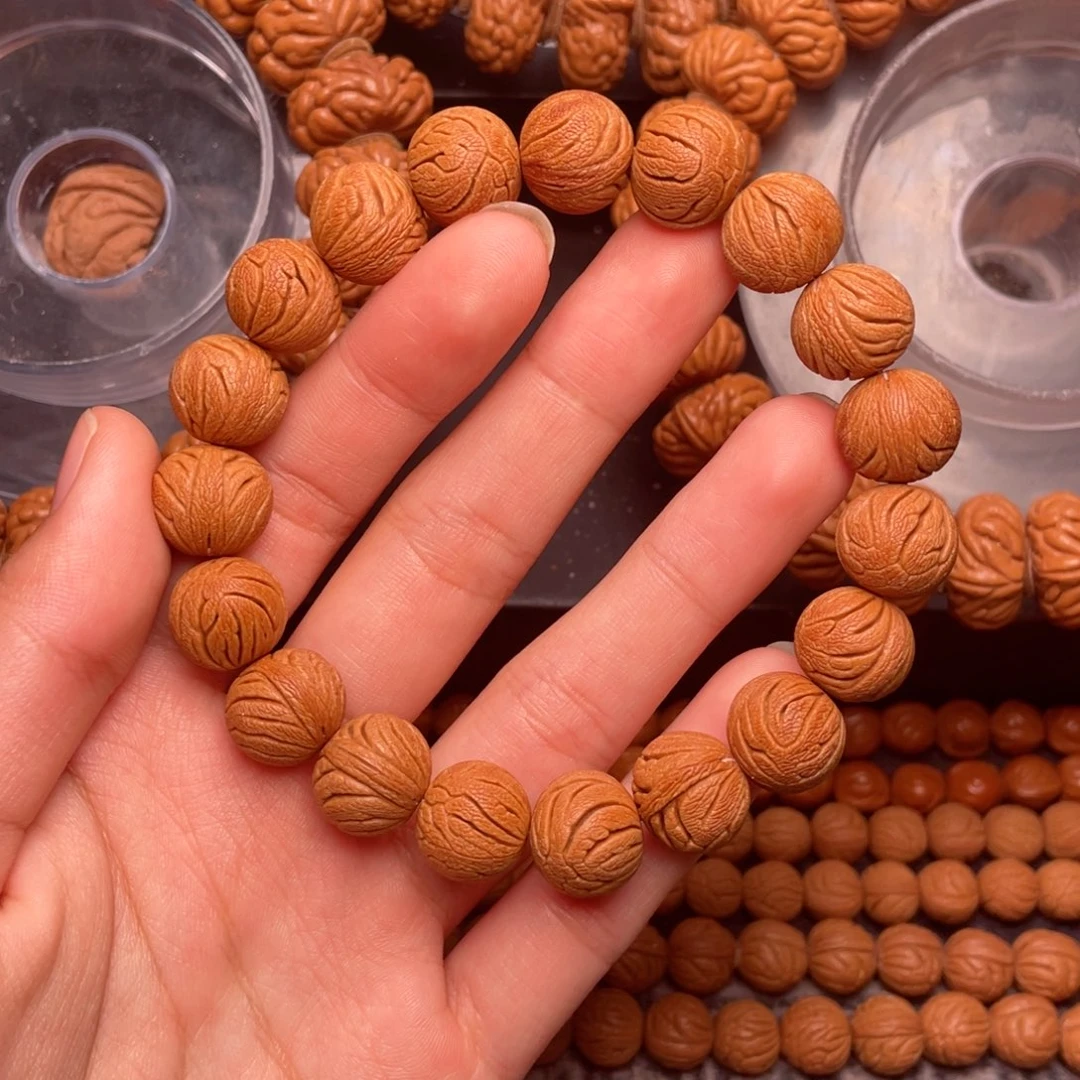 吊坠桃核秦岭核桃地球仪