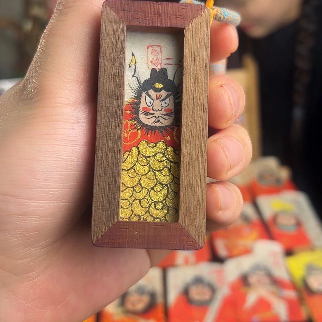 ****纯手绘钟馗文创画