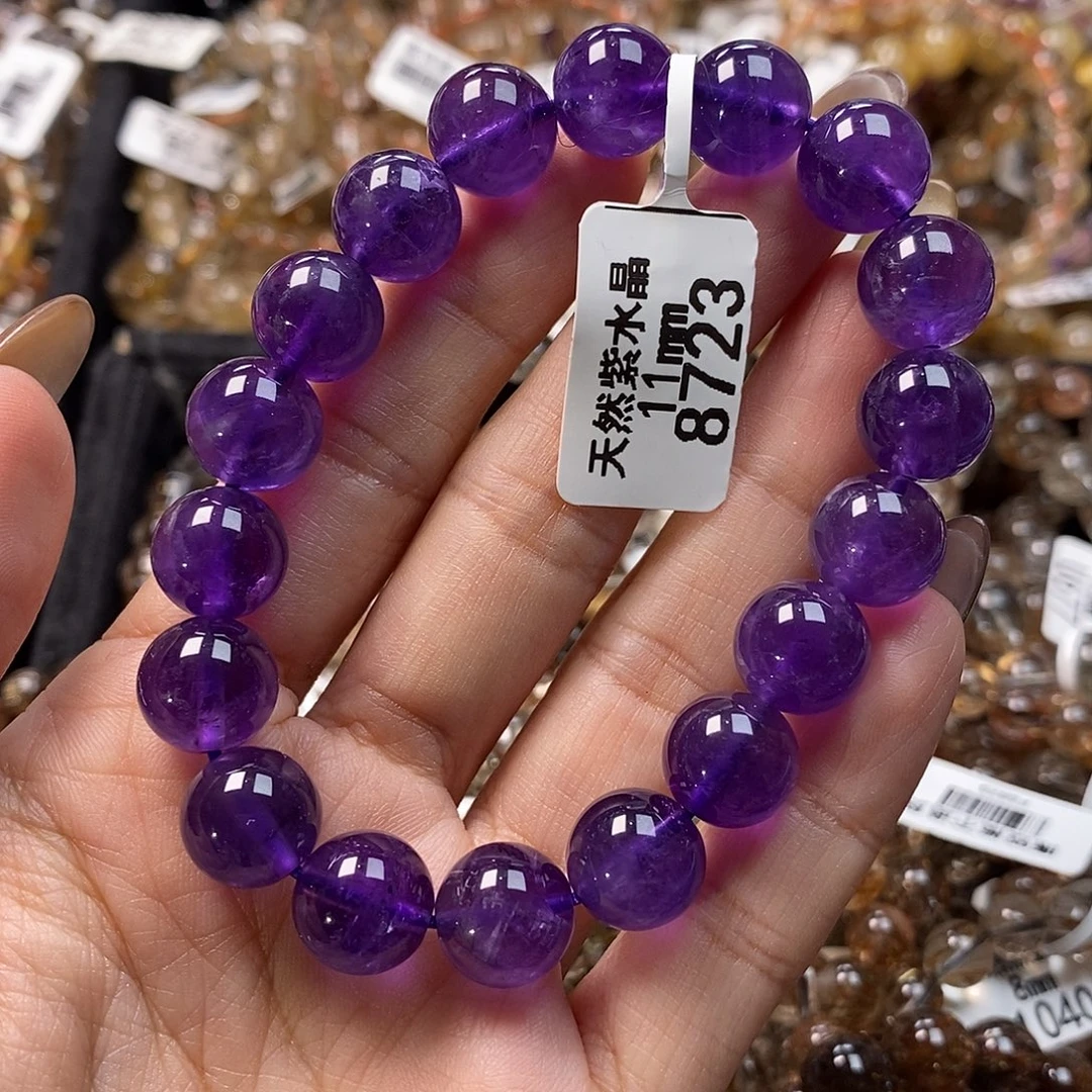 未镶嵌手链水晶水11m