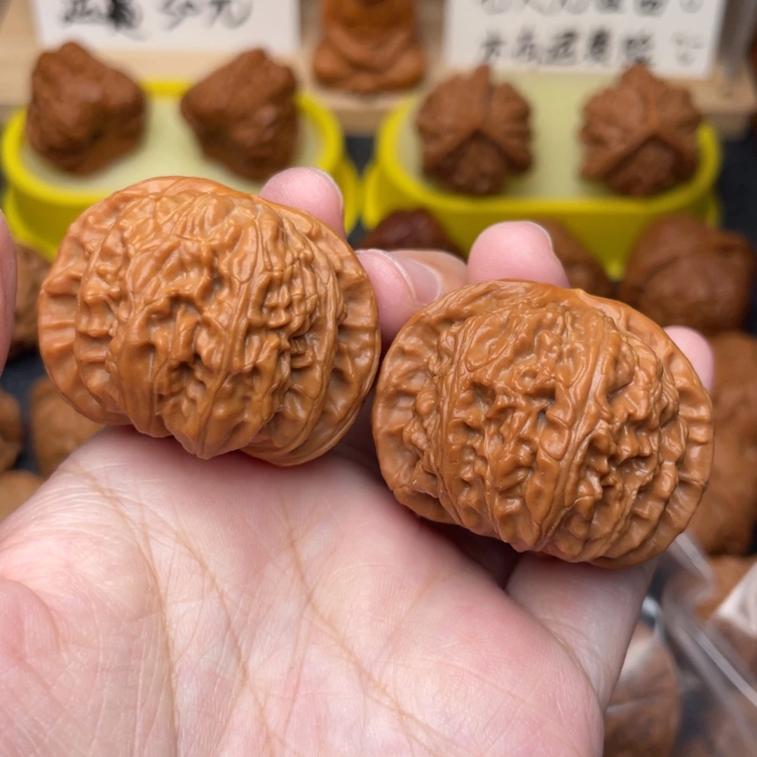 把件文玩核桃狮子40