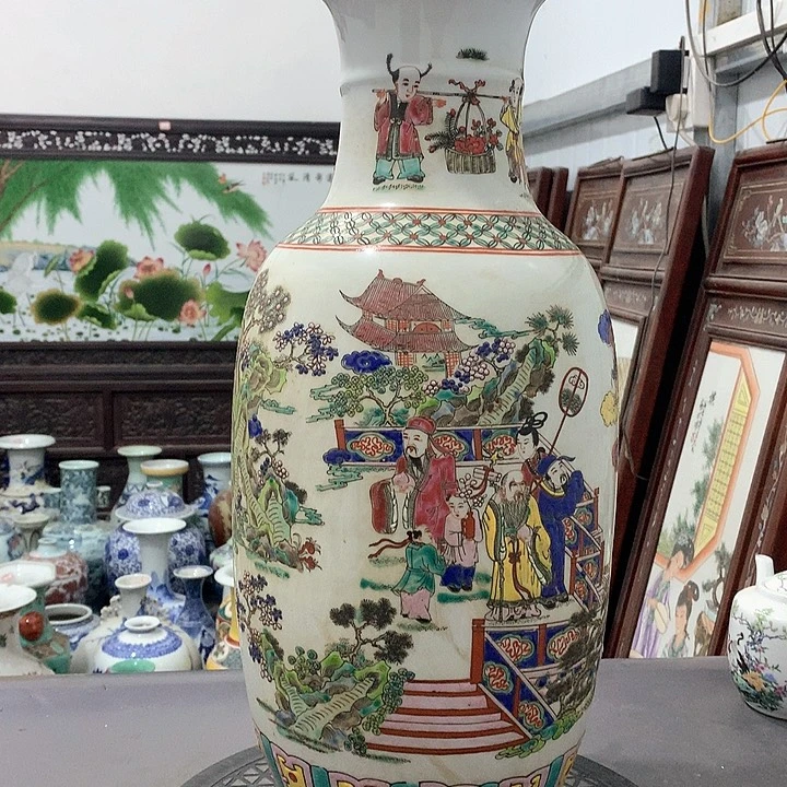 摆件陶博古架陶瓷摆件