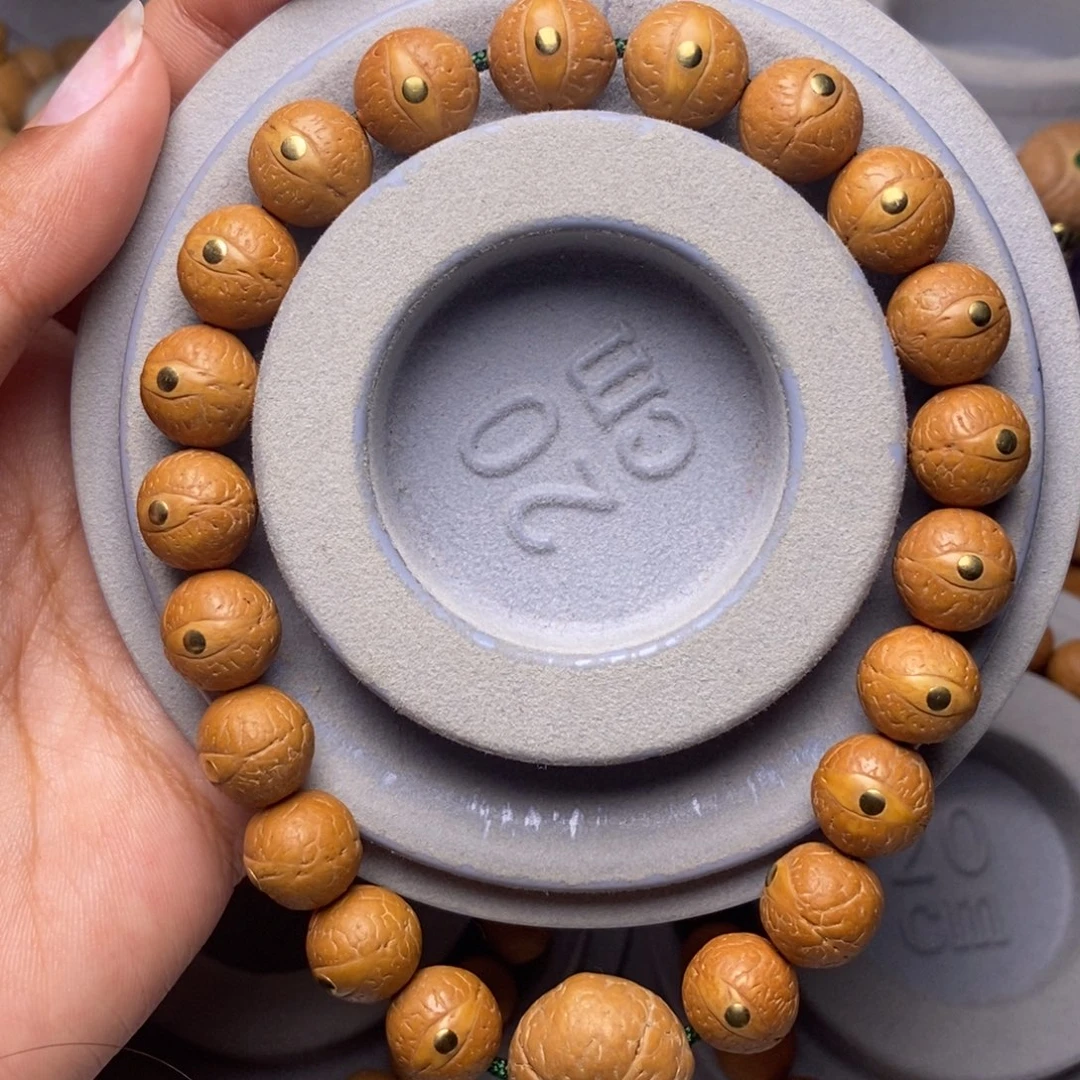 凤眼菩提吊坠手串