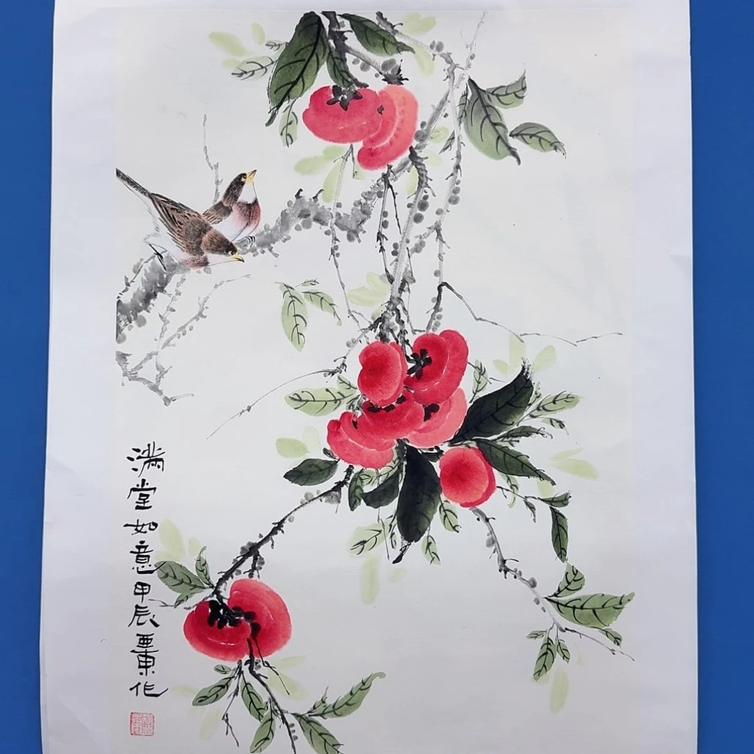 国画多次参加国内外大型书画