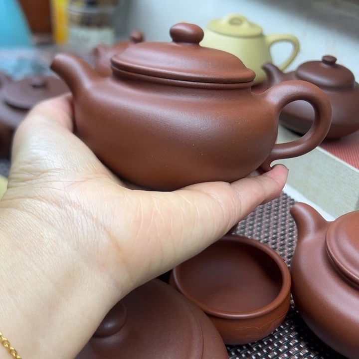 茶壶紫砂小*半手工制作