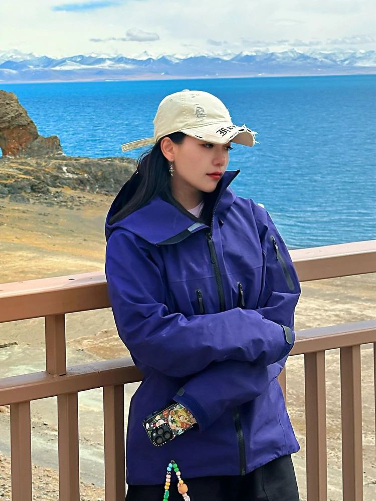 【顶配全溢胶】冲锋衣男女单层夹克防水外套怪癖