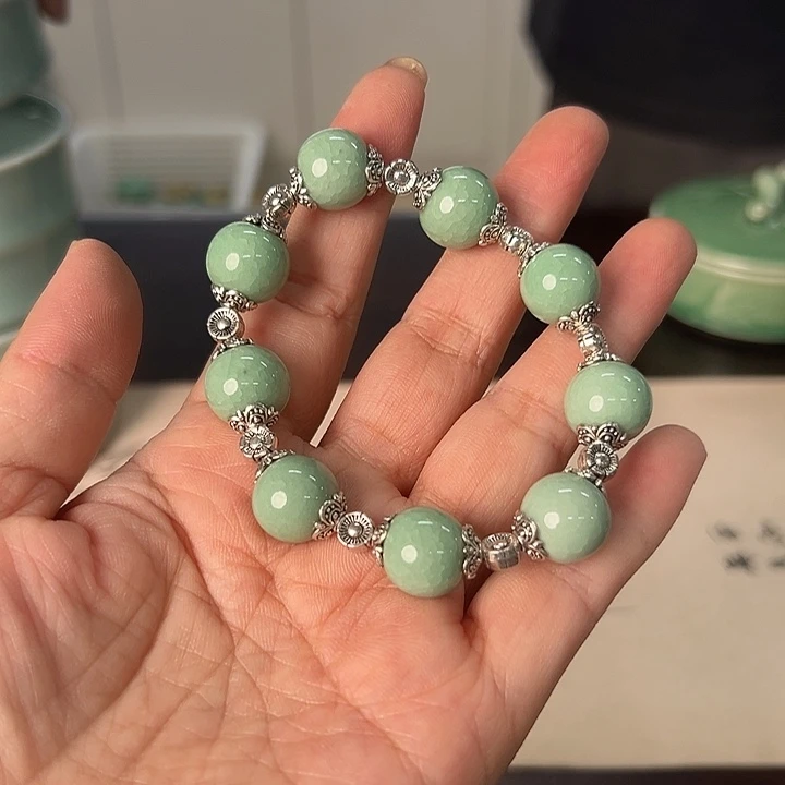 龙泉云间青瓷小米茶器