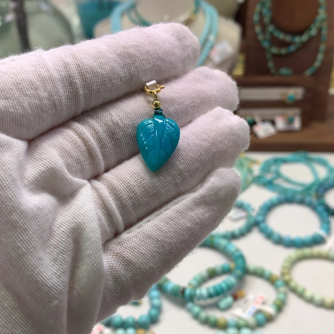 绿松石未镶嵌配饰