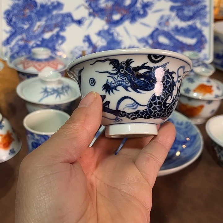 錡镇堂手工手绘杯