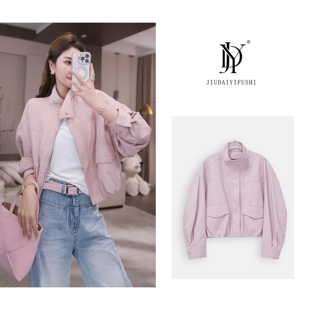 玖黛衣【镜花水月】春秋休闲百搭简约小众设计感外套 WTJ38023